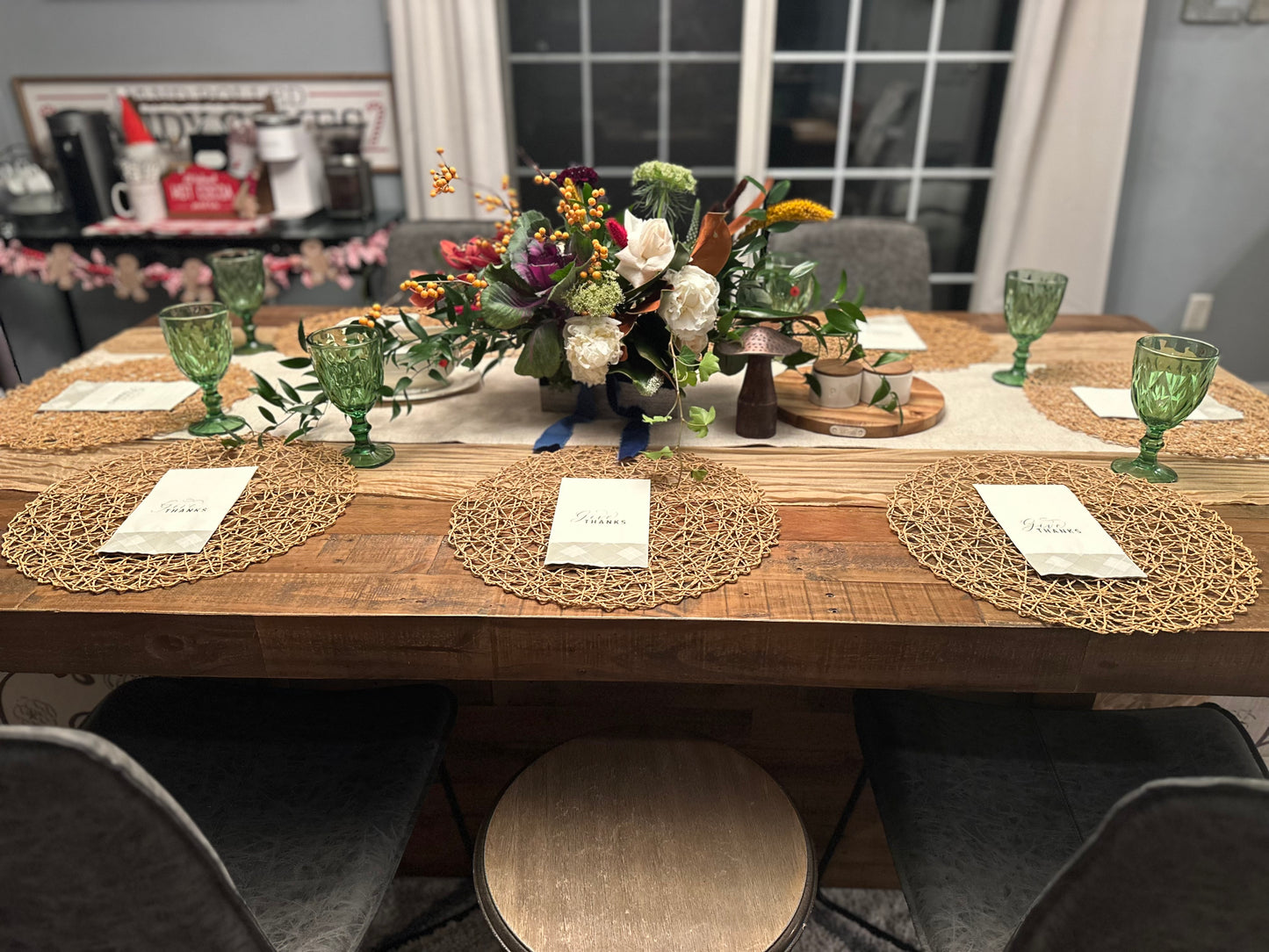 Thanksgiving Centerpiece | Elegant Autumn Florals