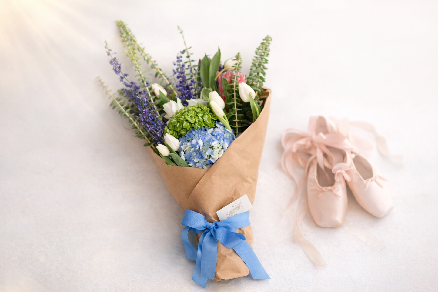 Preorder recital flowers for DWM3 including single stem, petite bouquet, and grande bouquet options from SerendipiDee Blooms