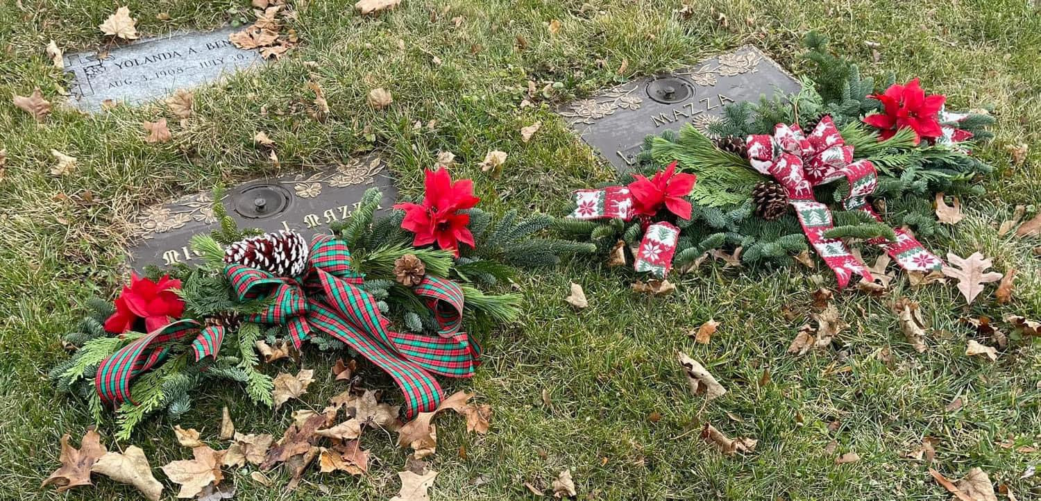 Holiday Grave Blanket image 0