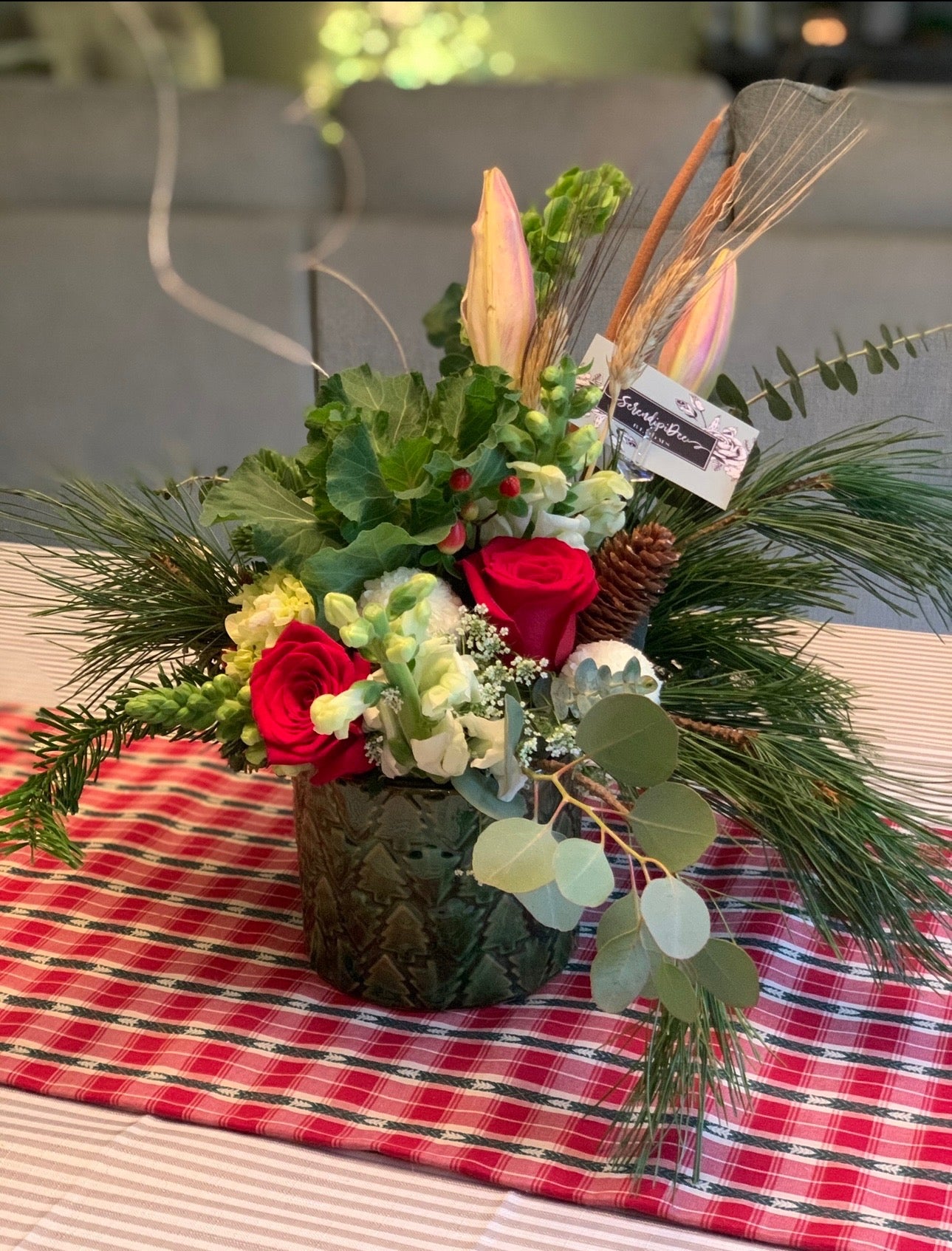 Christmas Blooms Box | Festive Flower Arrangement