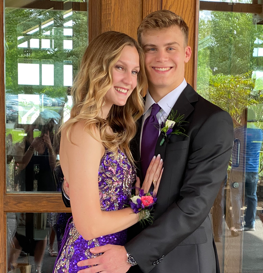 Classic Boutonniere - Corsage Combo image 0