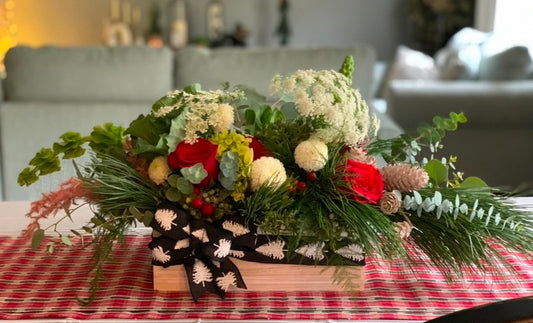 Holiday Long & Low Centerpiece image 0