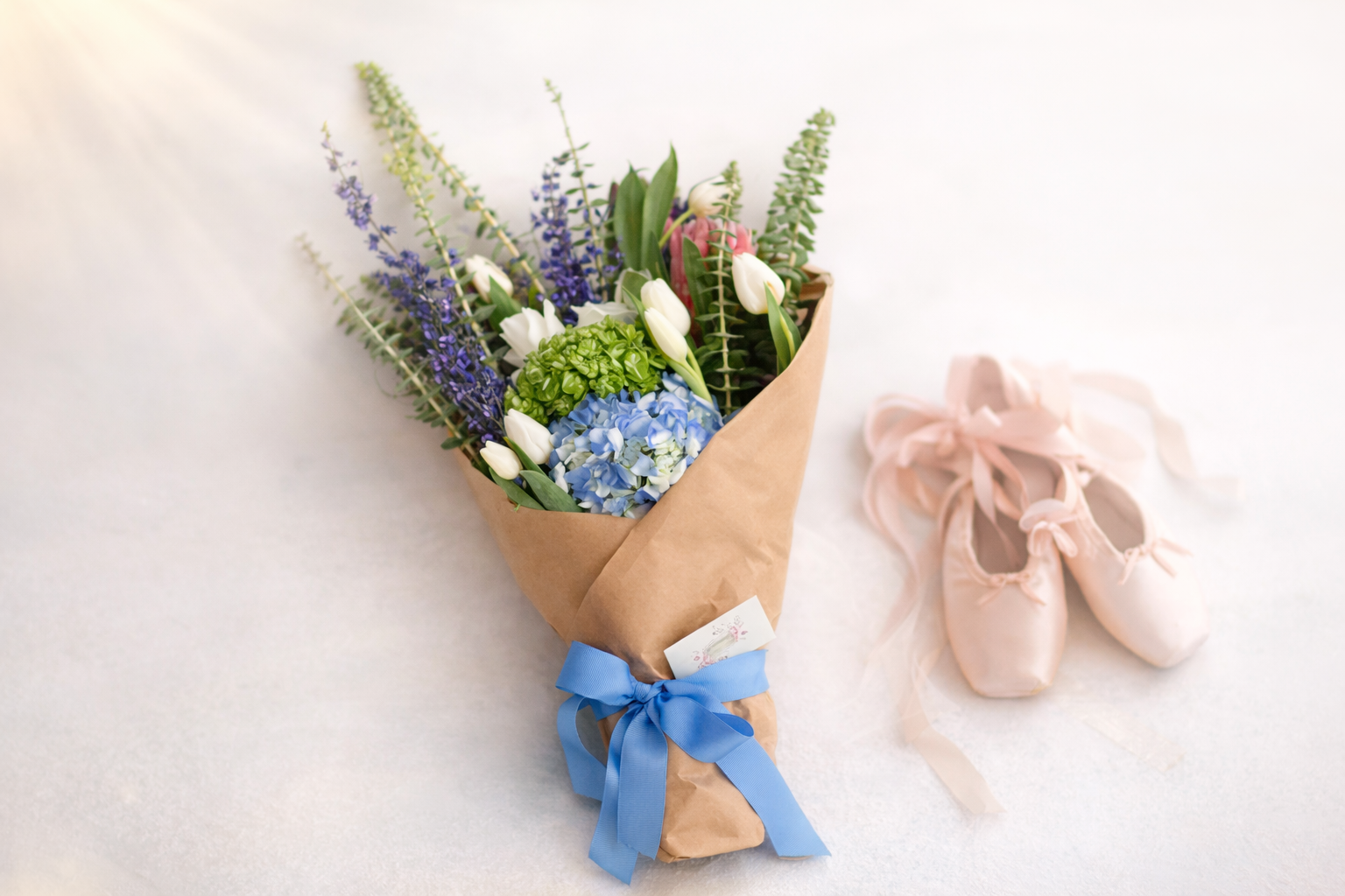 Preorder recital flowers for DWM3 including single stem, petite bouquet, and grande bouquet options from SerendipiDee Blooms
